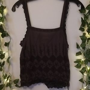 American Eagle Dark Gray Top